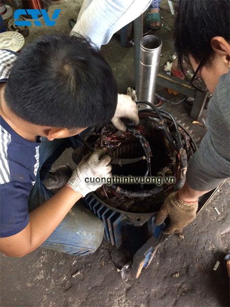 Khắc phục sự cố cháy động cơ điện 3 pha