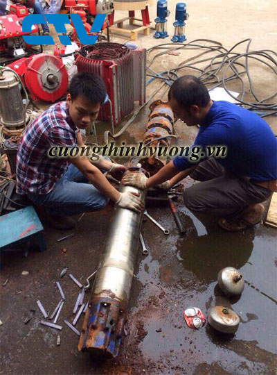 Những lỗi thường gặp của các máy bơm chìm giếng khoan và cách khắc phục