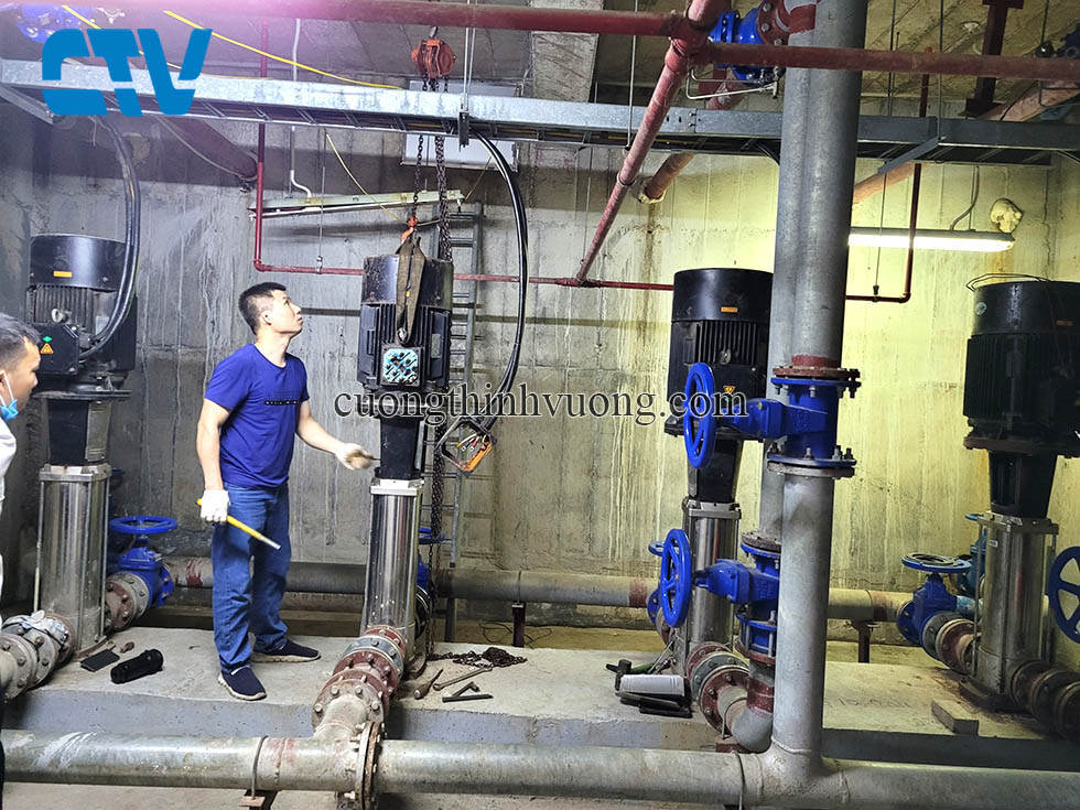 Sửa chữa, bảo dưỡng máy bơm nước công nghiệp uy tín và chất lượng