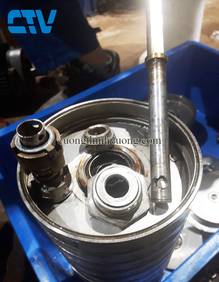 Cách thay phớt máy bơm trục đứng Grundfos hiệu quả