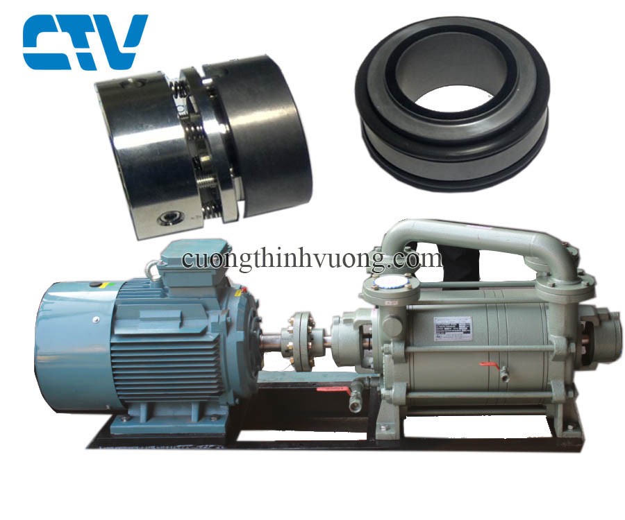 Phớt máy bơm chân không vòng nước KT (phớt cơ khí)