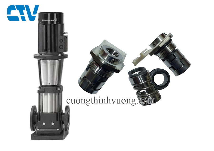 Phớt trục đứng, phớt bơm công nghiệp GrundFos CR 1, 1S, 3, 5, 10, 15, 20