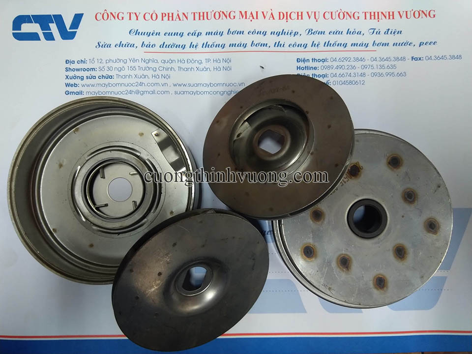 Ốp, cánh máy bơm ly tâm trục đứng Paragon PV1-250